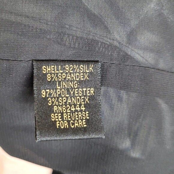 Nicole Miller Size 2 Silk Multicolor Mini Dress Spaghetti Straps - Picture 11 of 12